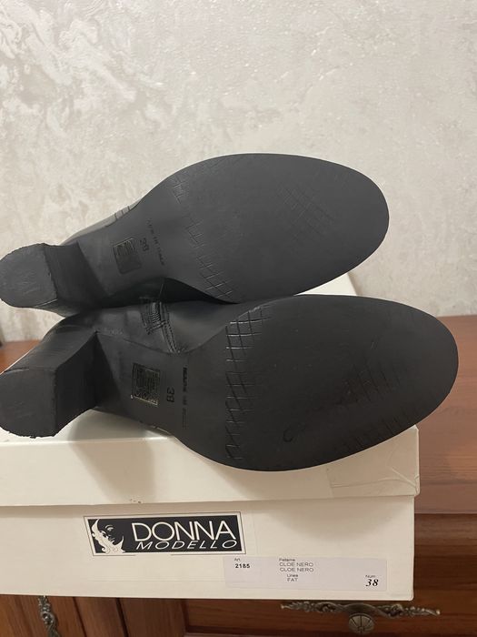 Чоботи, шкіряні, б/в, Італія, р.38