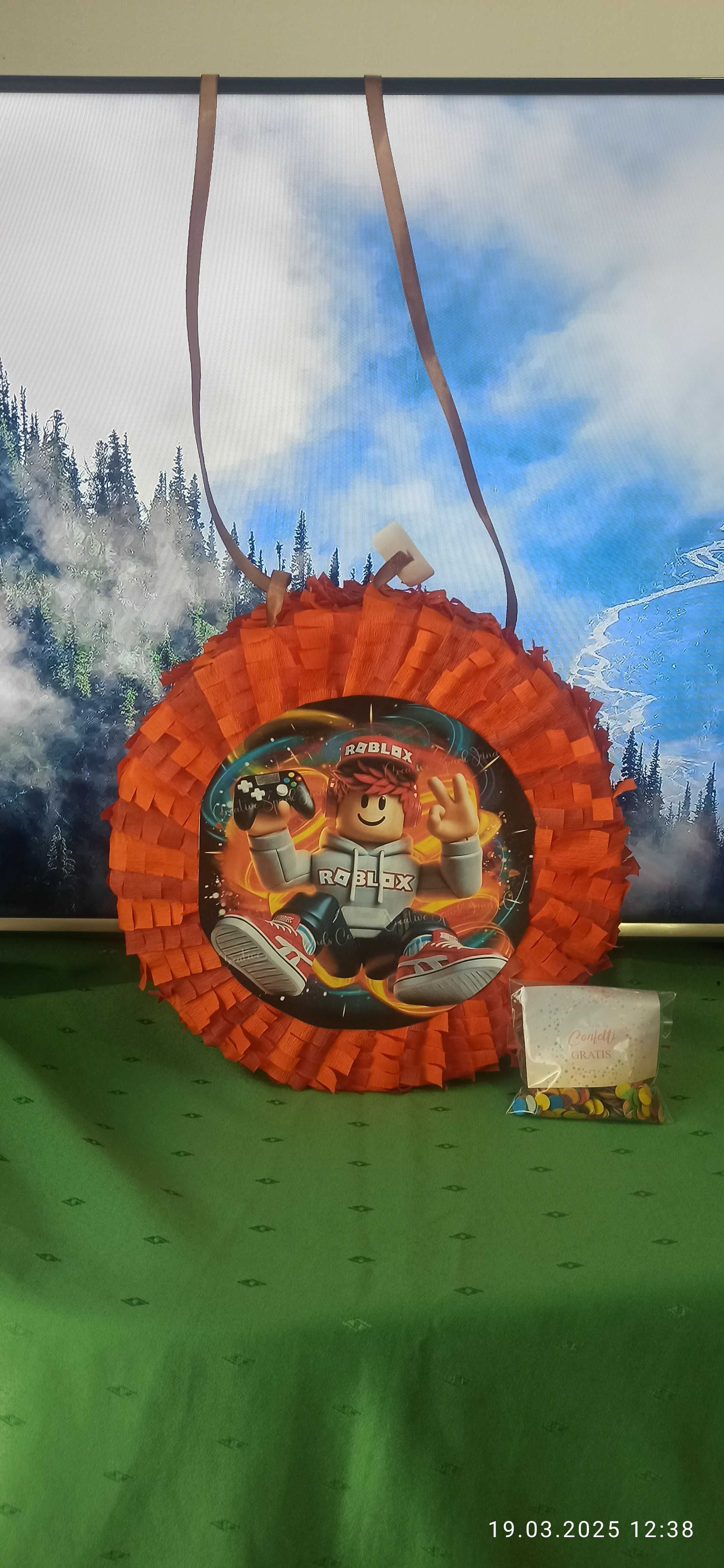Piniata ROBLOX na urodziny dla dzieci!!!