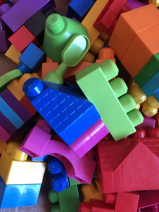 Klocki mega block 135 elementów