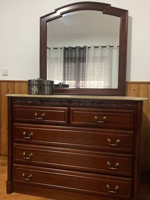 Quarto de casal mogno