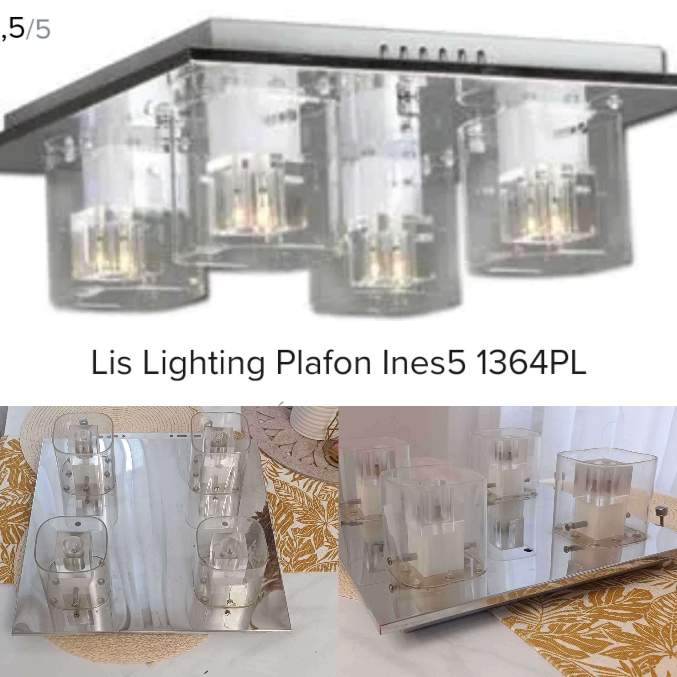 Lampa plafon, halogen, Led Lis lighting