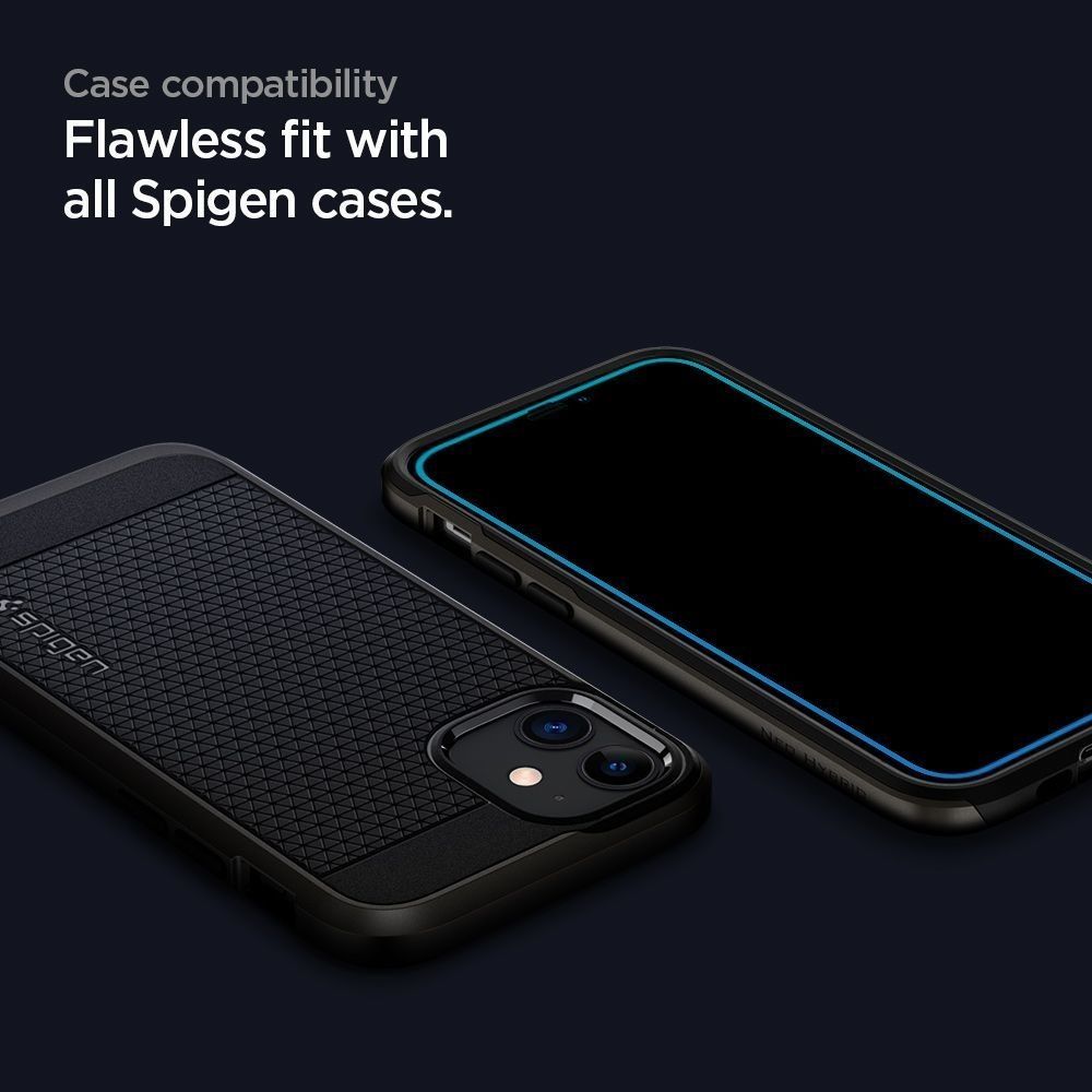 Szkło Hartowane Spigen Alm Glass Fc Samsung Galaxy A52 Lte / 5G Black