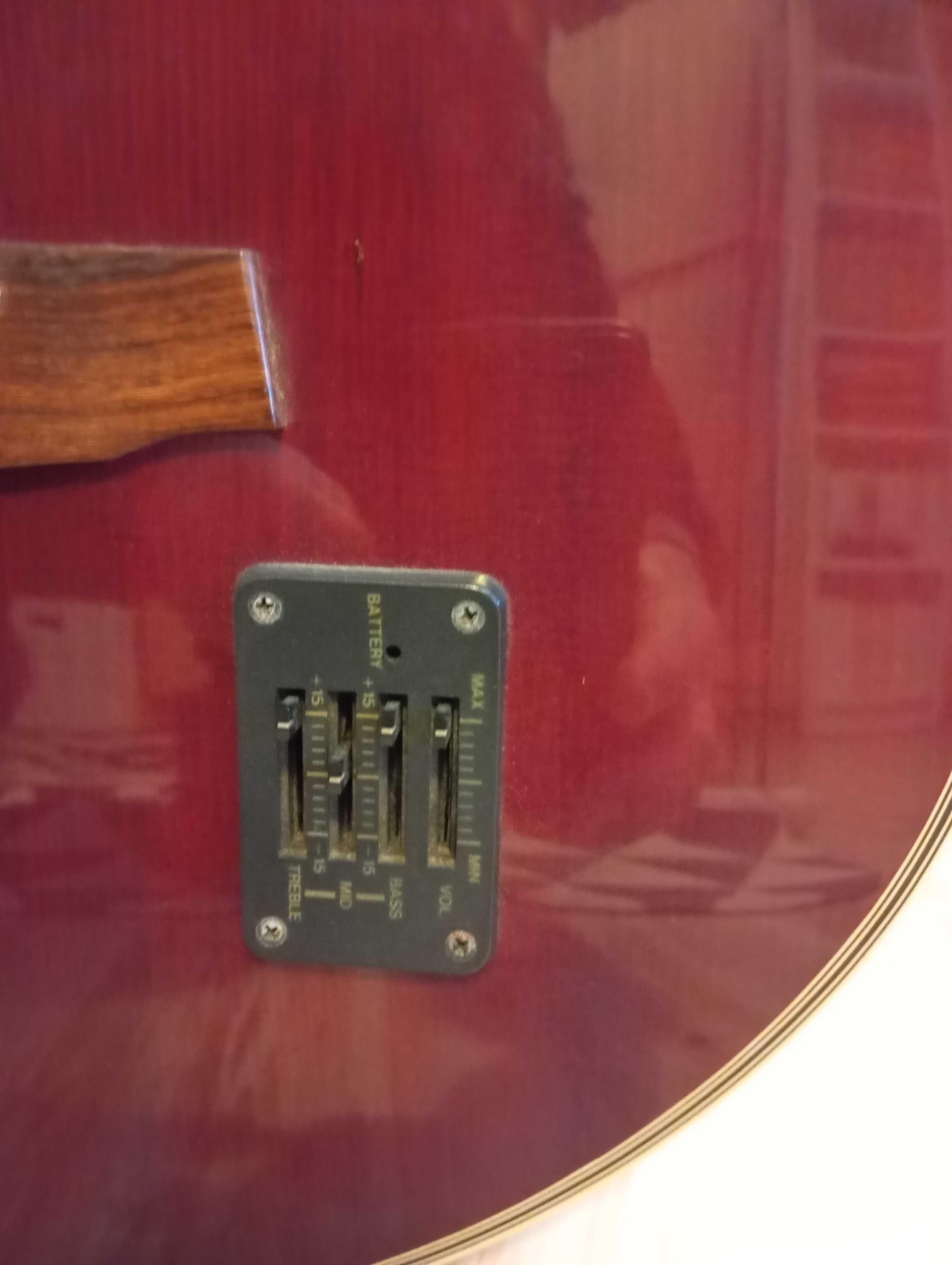 Guitarra Ibañez AE Series 500CW Cherry Red