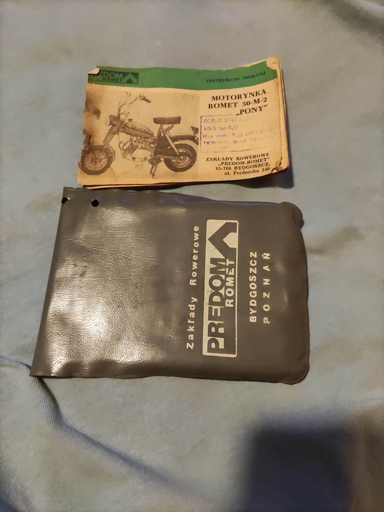 Motorynka instrukcja obsługi Predom Romet M2, M3 + Etui
ORGINAŁ
Stan