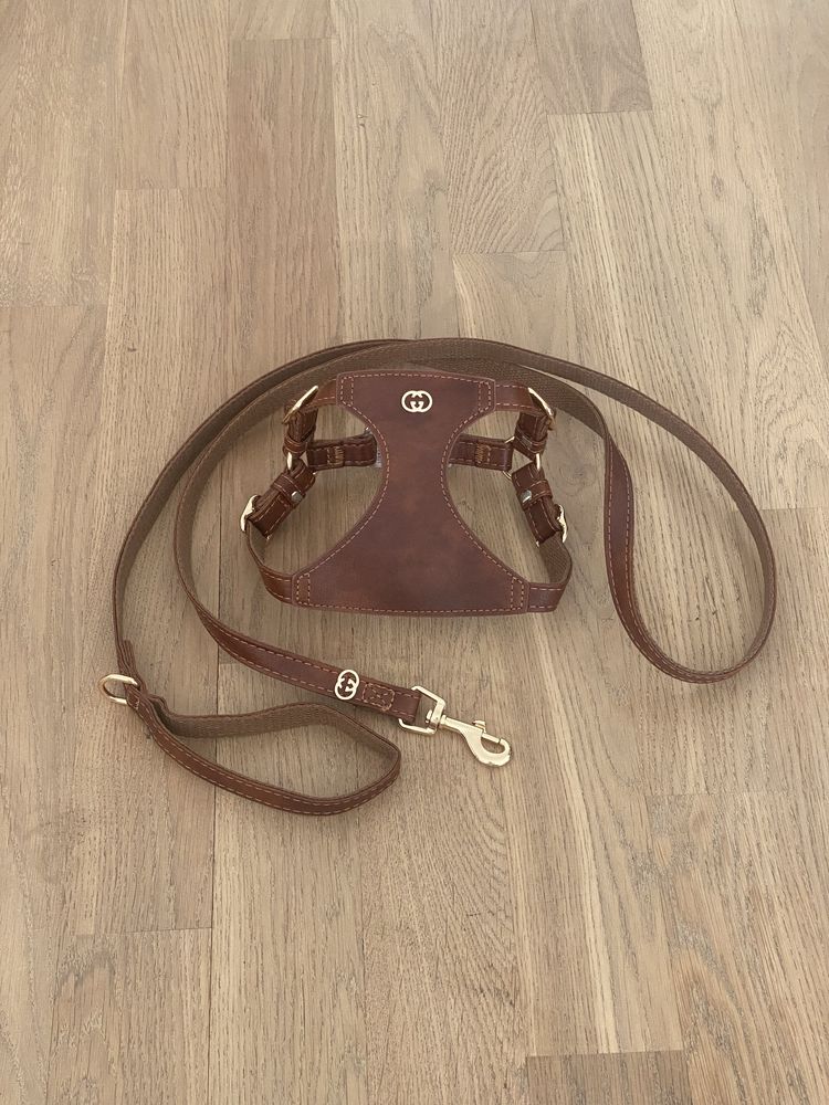 Nowe szelki bezuciskowe + smycz XXS-2XL