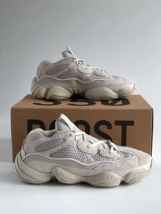 Мужские кроссовки Adidas Yeezy 500 Blush. Размеры 40-45