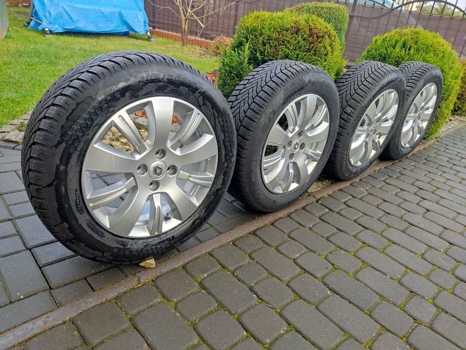 4x100 16 Cali Koła Alu 205/60/16 Renault Captur tpms