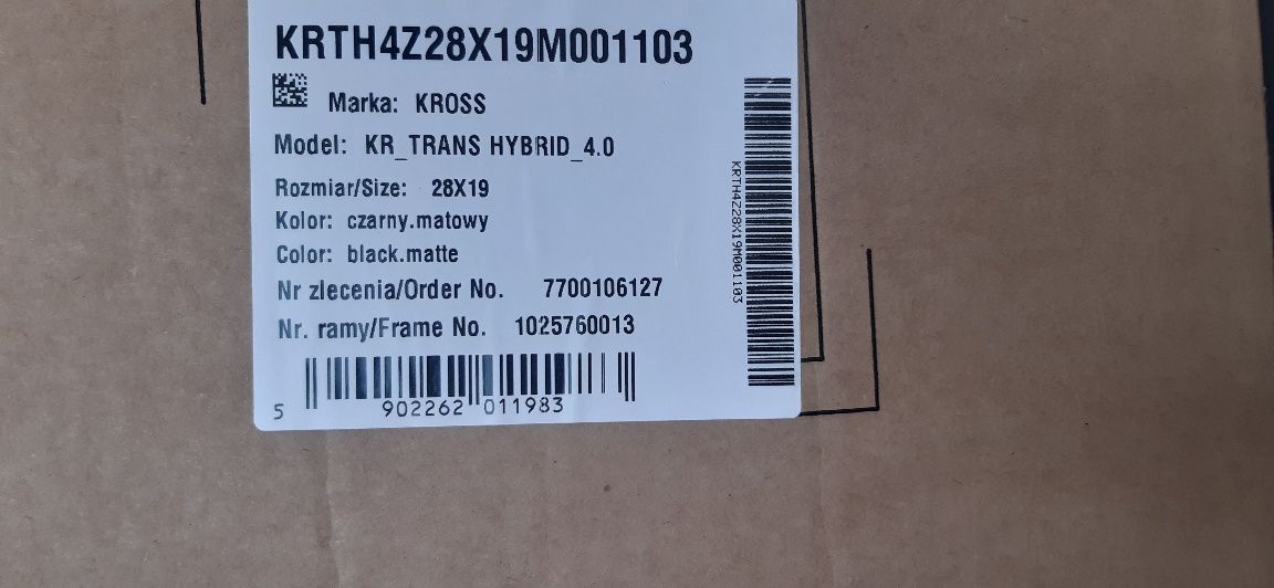 Rower Kross Trans Hybrid 4