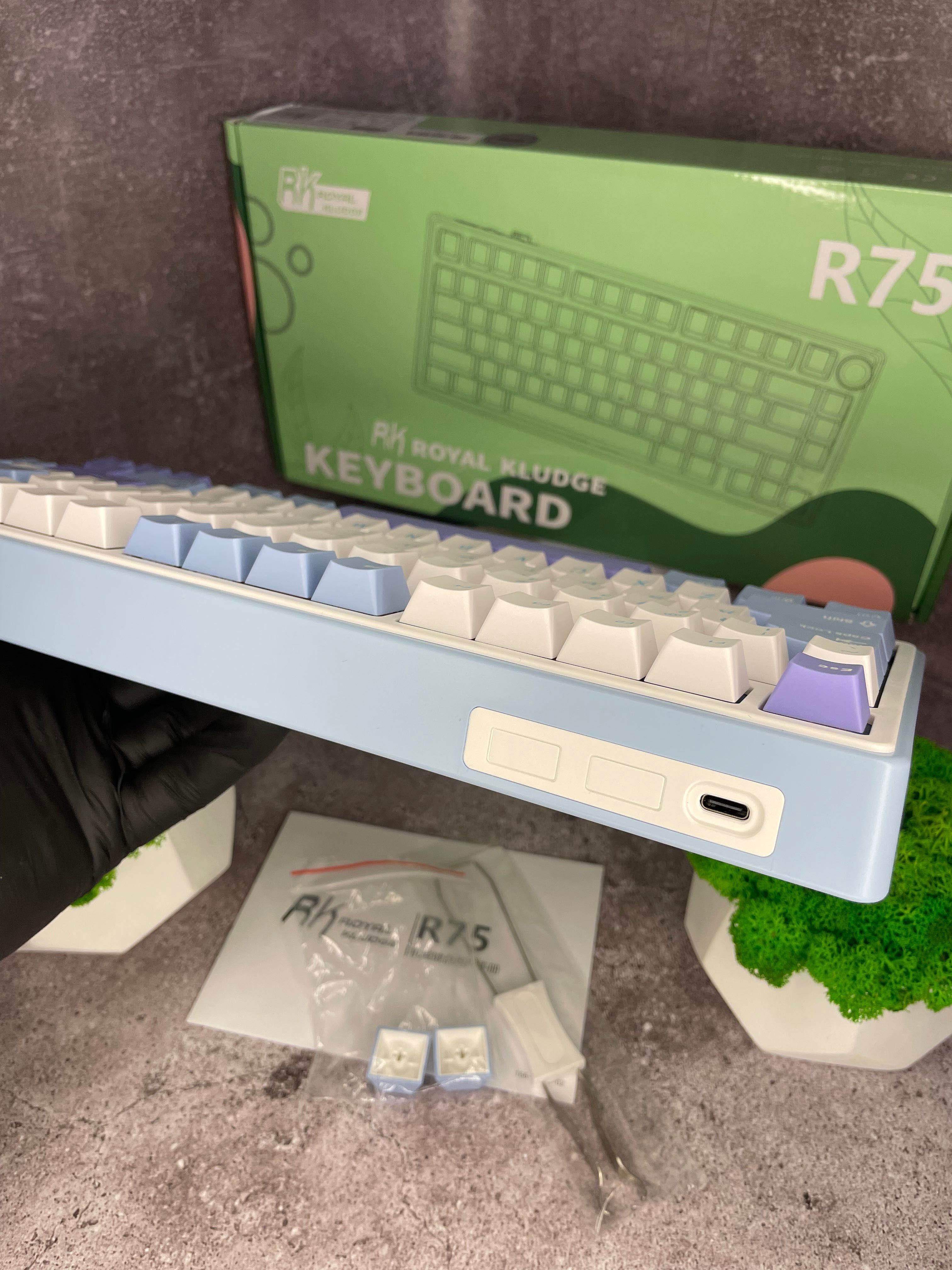 РОЗПРОДАЖ! Клавіатура RK Royal Kludge R75 дротова