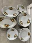 Tanio Zestaw talerzy i półmisków porcelana Ćmielów vintage