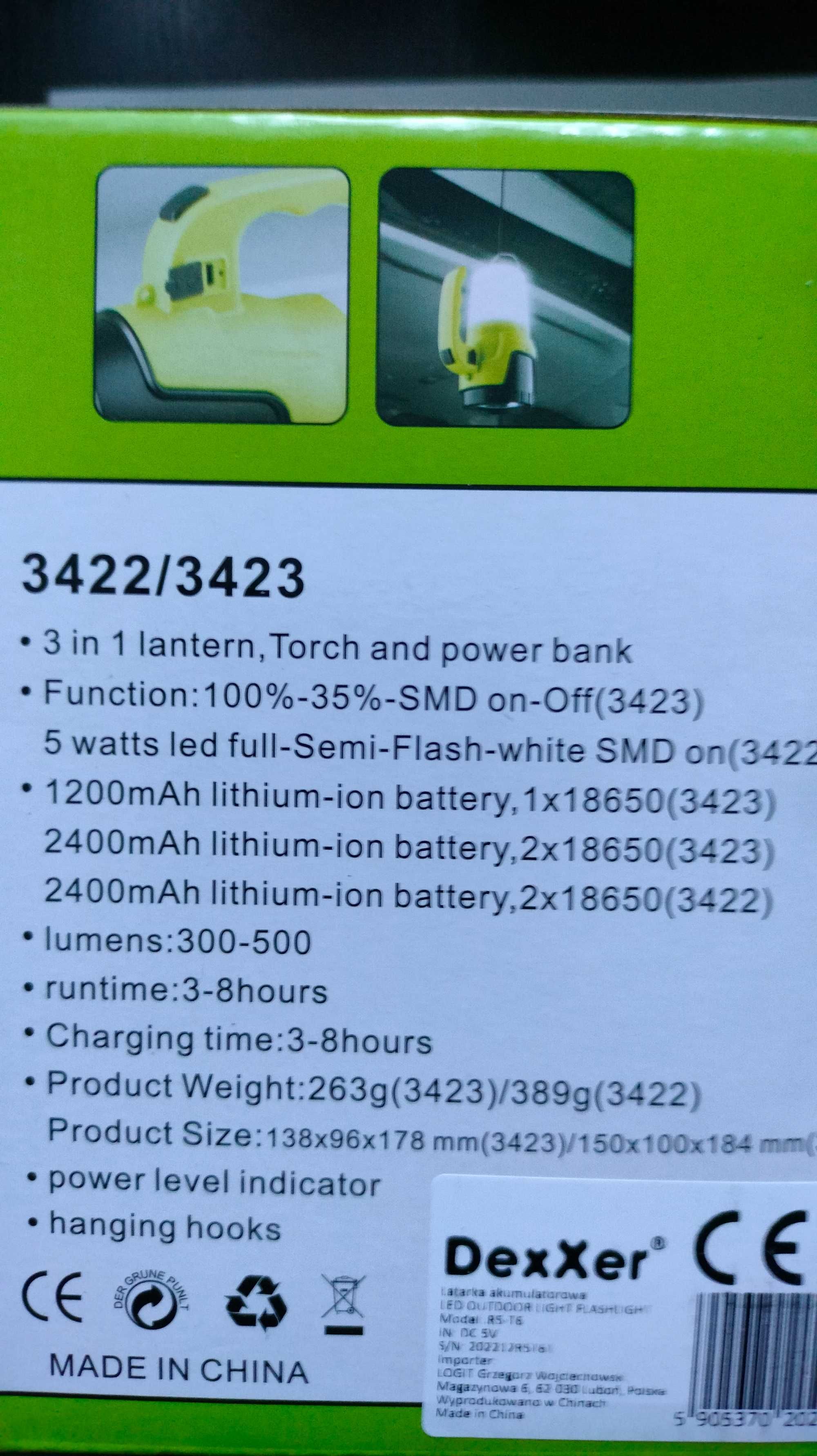 Latarka Akumulatorowa TOPLIGHT R5-T6
