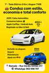 Aluguer TVDE | Tesla Model 3 2025 & MG ZS Elétrico