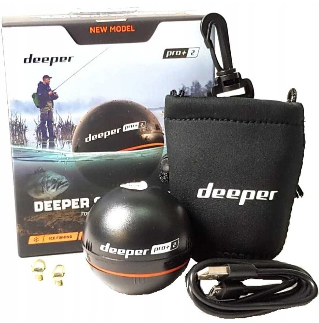 Echosonda Deeper Pro +2 WIFI Sonar Mega Pakiet