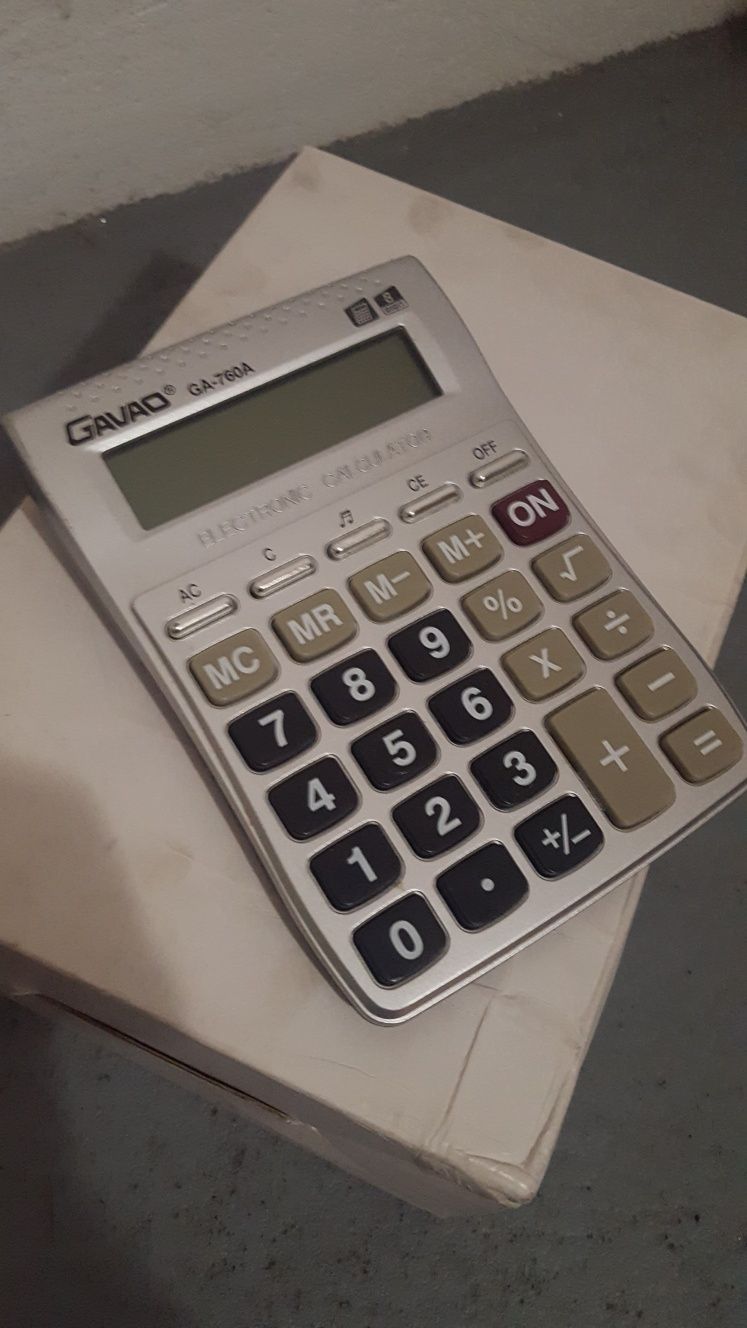 Calculadora a pilhas