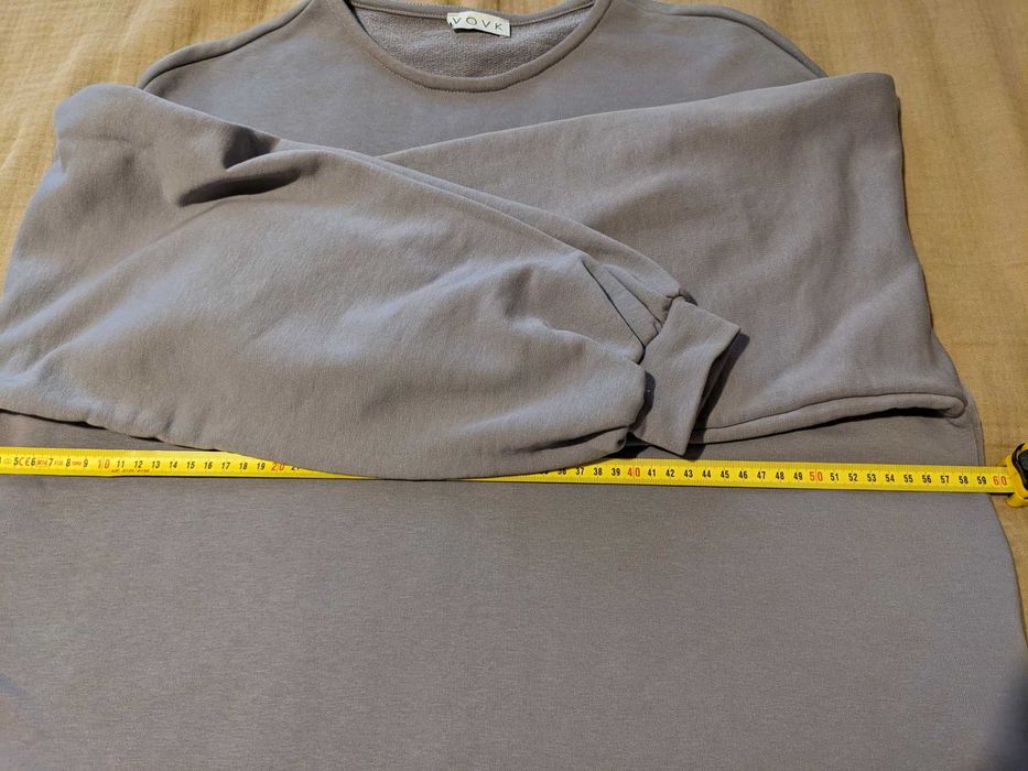 Сукня Vovk S-M, трикотажна, з кишенями, сіра