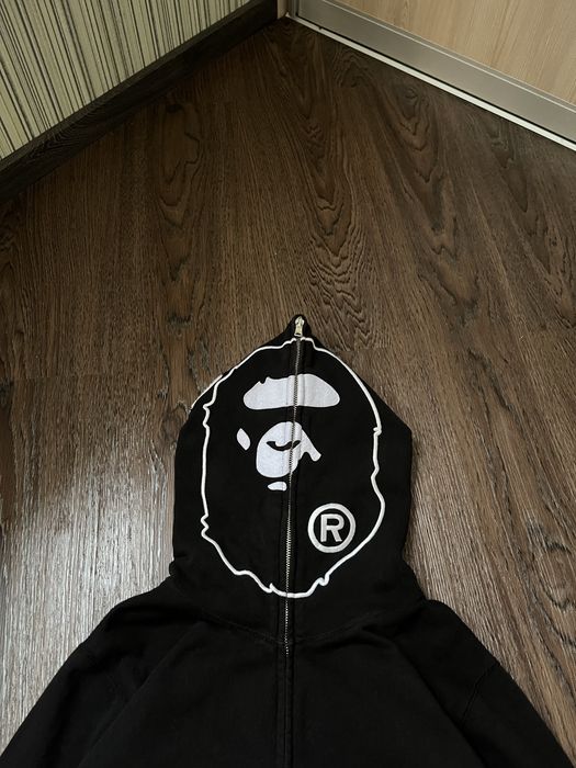 Bape 2nd full zip-hoodie x supreme a bathing ape