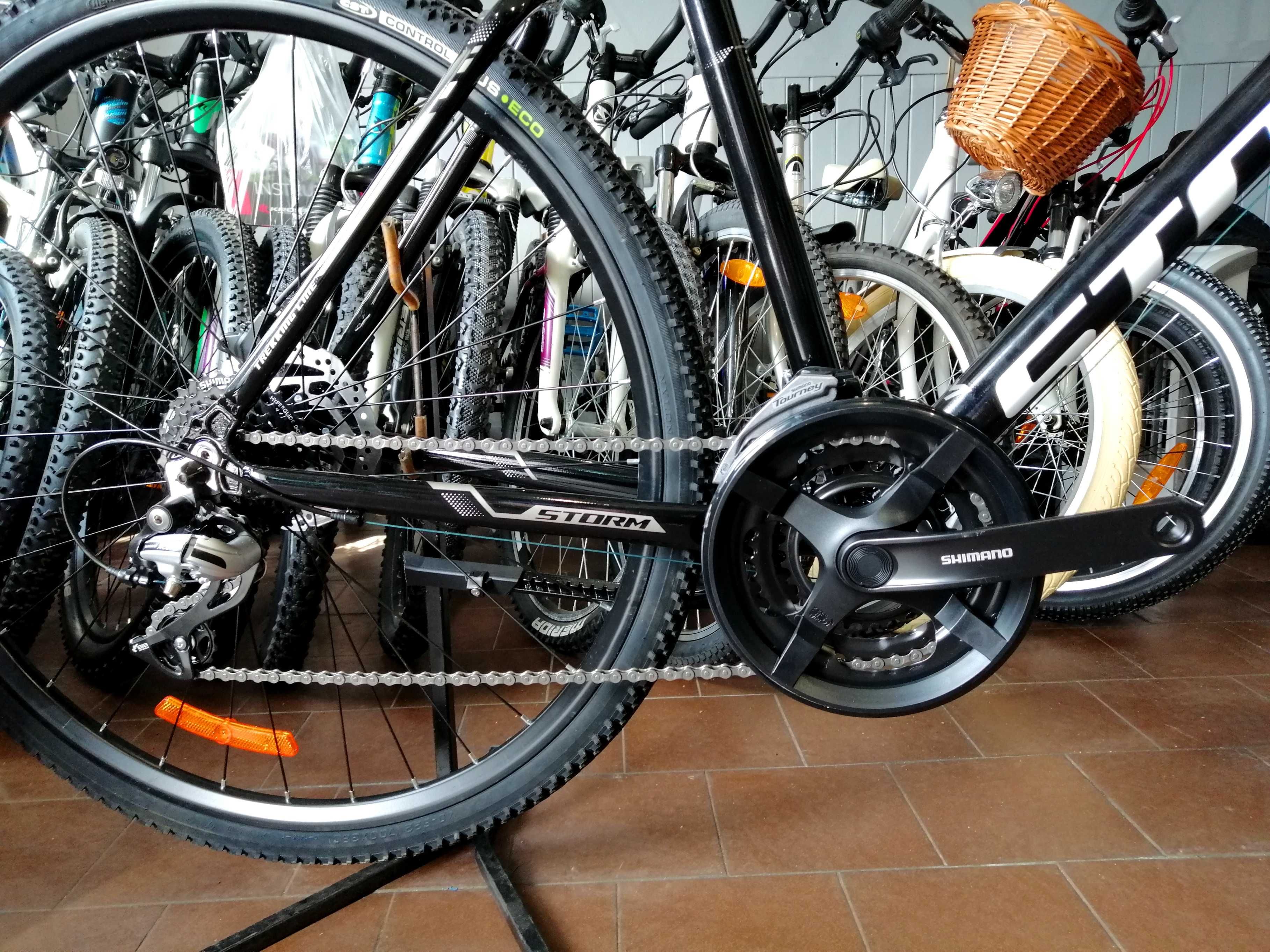NOWY STORM CROSS AERO 4.0 Man Roz. 21" Koła 28 HYDRAULIKA Crossowy!