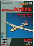 GPM 8 2004 OLYMPIA szybowiec 2 szt 1:33 i 1:50