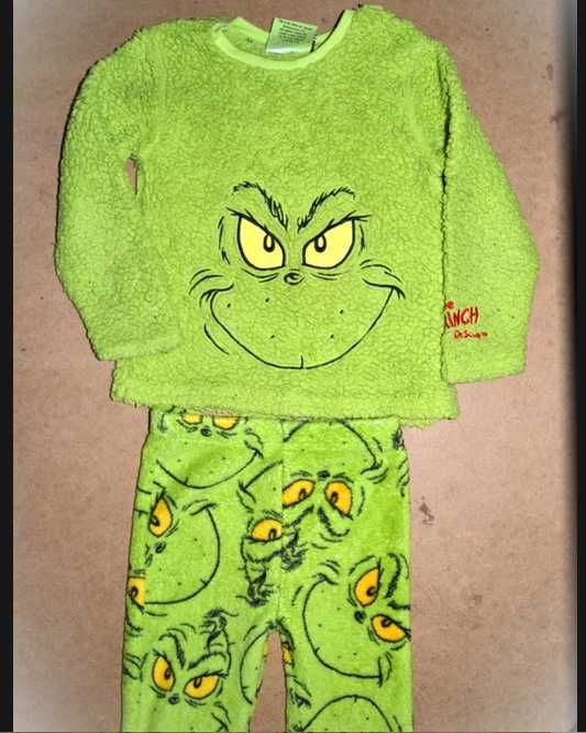 Primark The Grinch strój przebranie piżama 3/4 Lat_98/104 cm