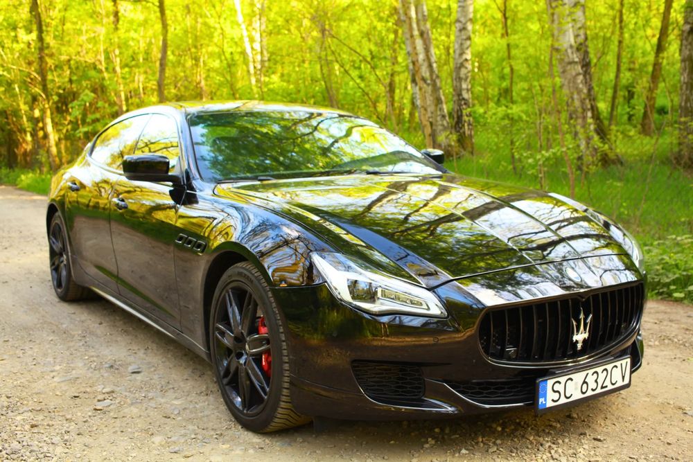 Maserati Quattroporte 445 KM 699Nm Apple CarPlay Android Auto Lampy FULL LED Wentyl. Fotele