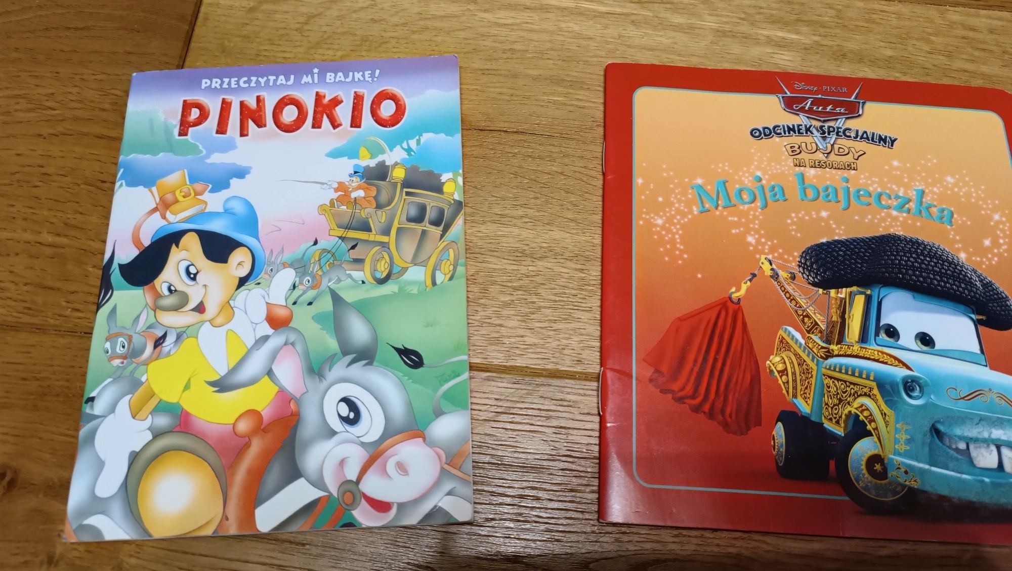 Zestaw książeczek toy story smerfy Tomek przyjaciele auta
