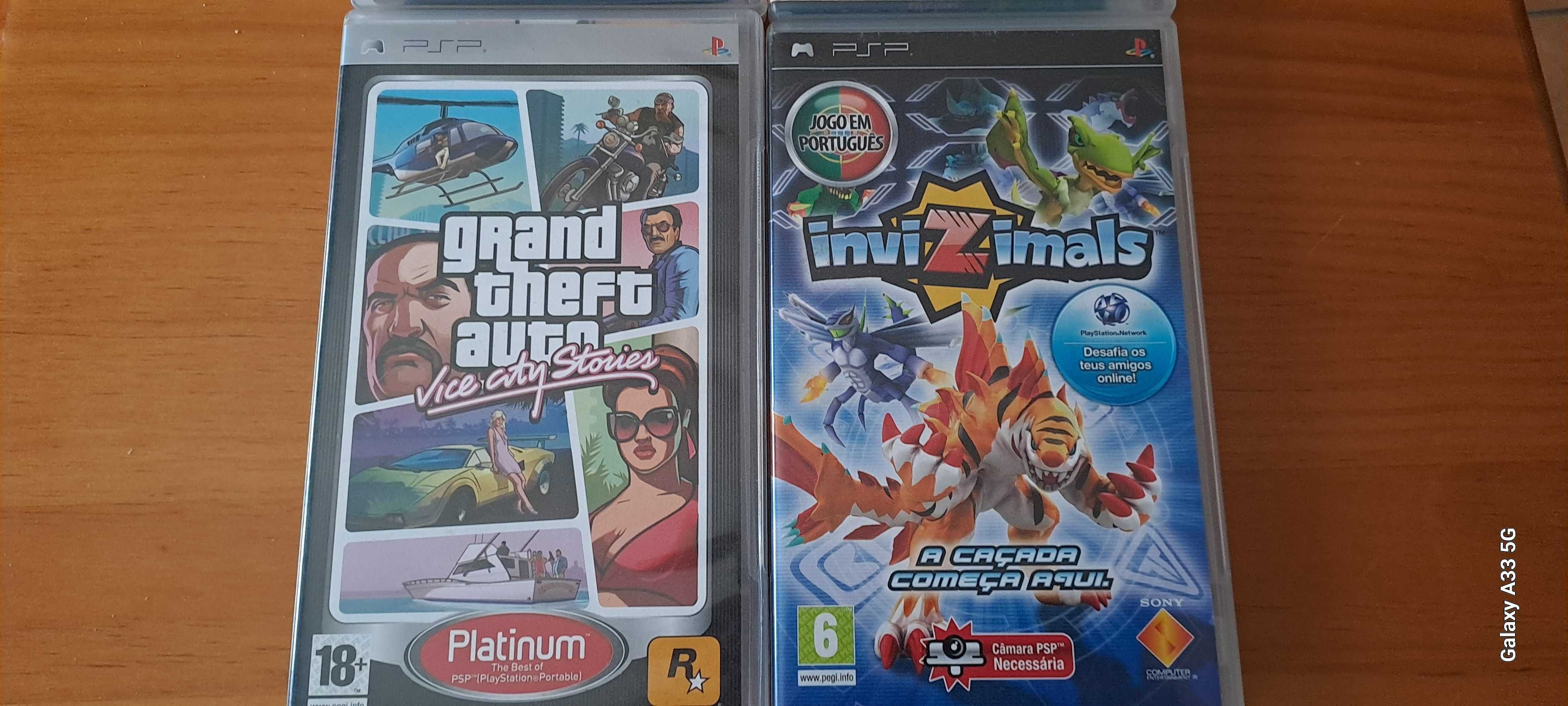 Vendo 4 Jogos para a PSP