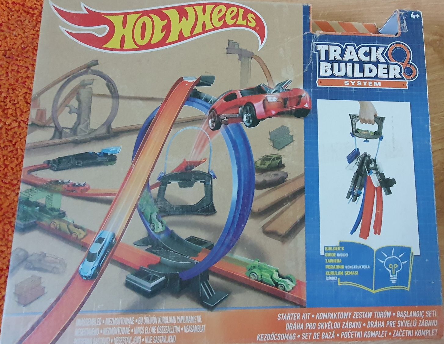 Tor Hot Wheels + 10 aut
