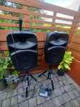 Vonyx zestaw głośników, mikrofon+mixer, 800W