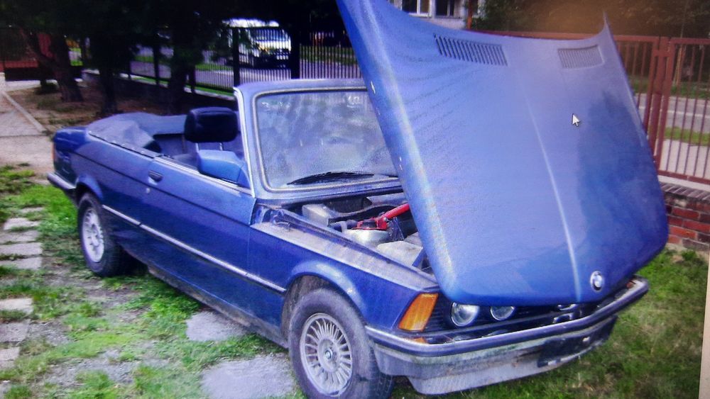 BMW 318i kabriolet  Peters e21 1982 rok.