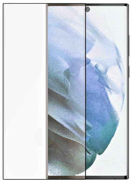 Etui Nakładka Carbon do Samsung Galaxy S22 Ultra + Szkło Hartowane