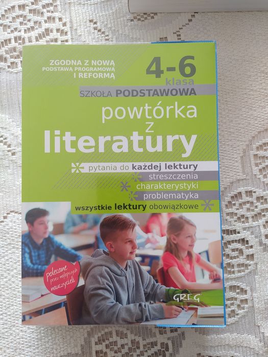 Powtórka z literatury klasy 4-6 szkoła podstawowa