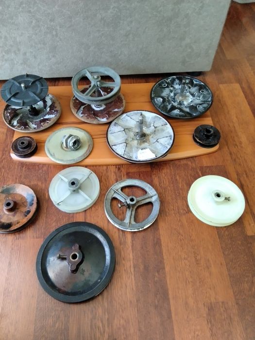 Активаторы, шкивы, шкивы для двигателя - для стиральных машин.