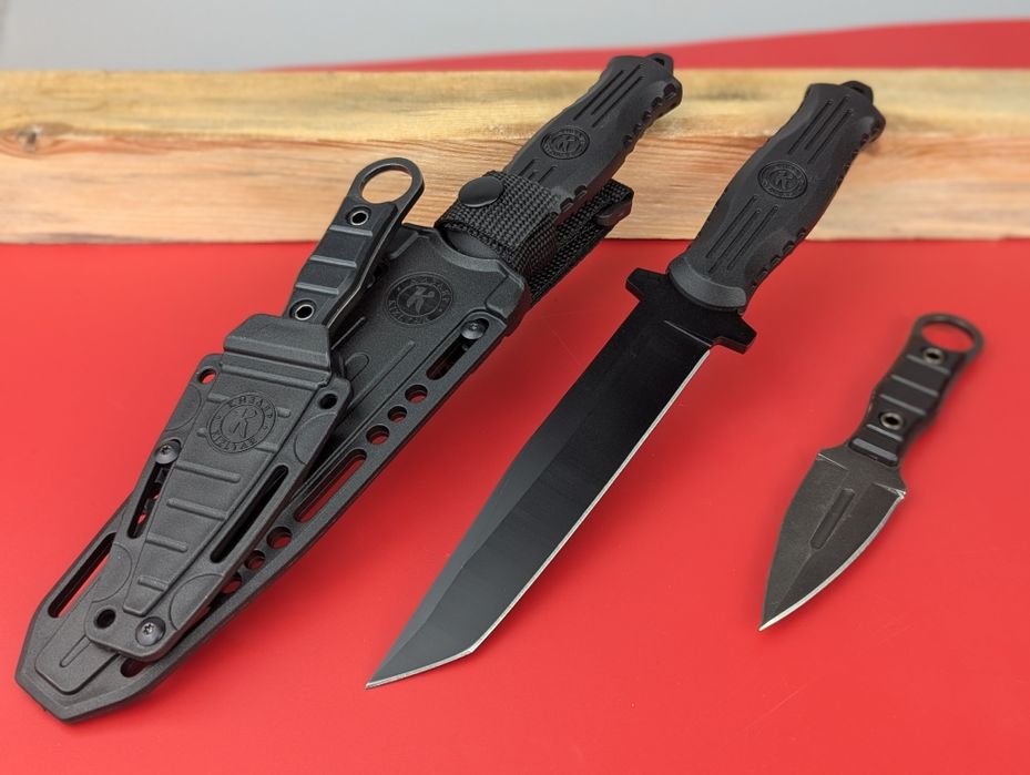 Тактичні ножі. Нож танто и метательный в одном чехле
