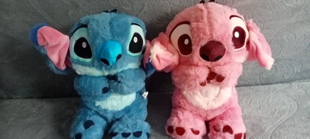 М'яка іграшка нічник дихаючий Стіч