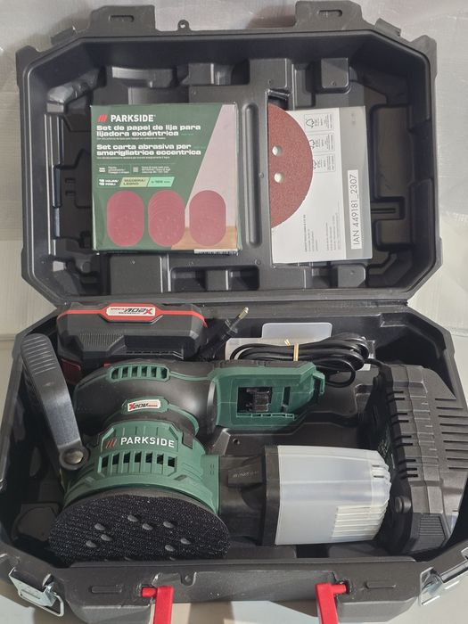 Lixadeira orbital Parkside