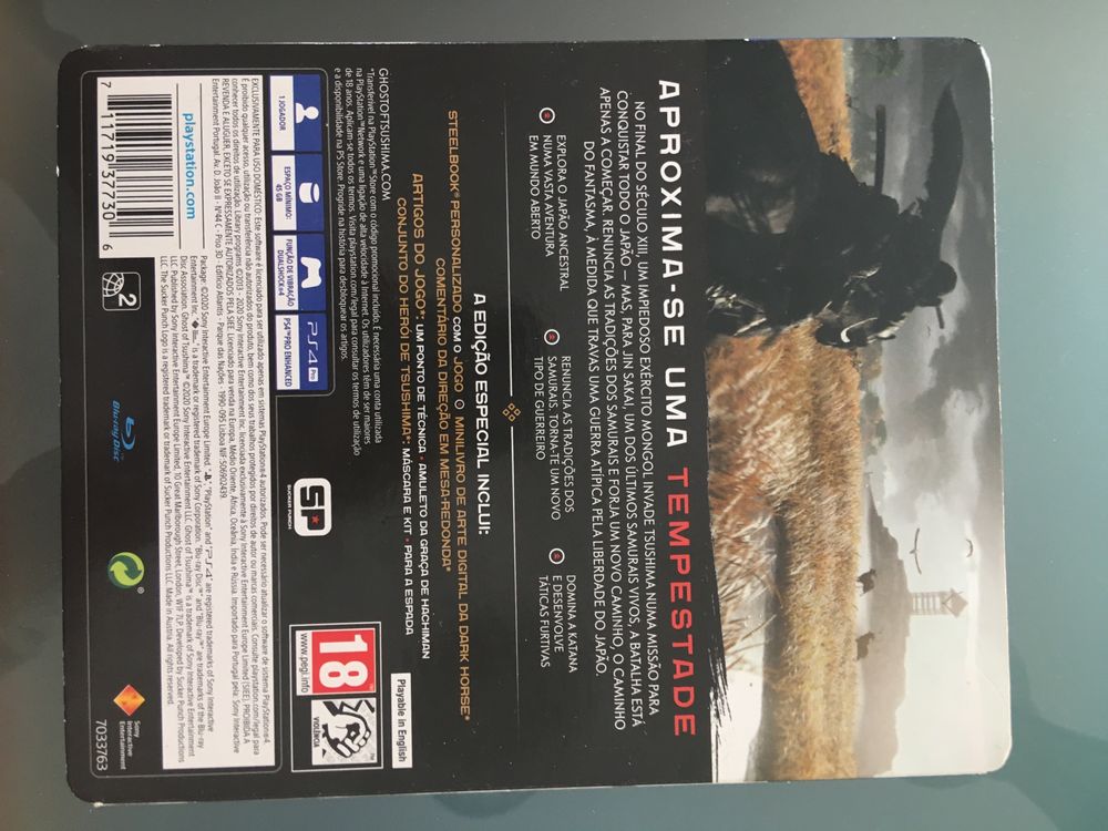 Ghost of tsushima STEELBOOK