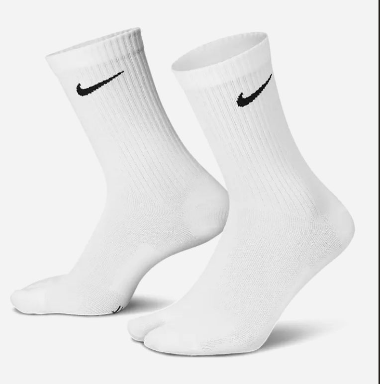 Шкарпетки Nike білі високі, розмір 41-45 опт та роздріб