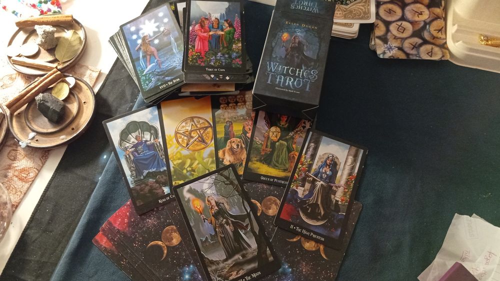Tarot tamanho grande com Caixa Rigida