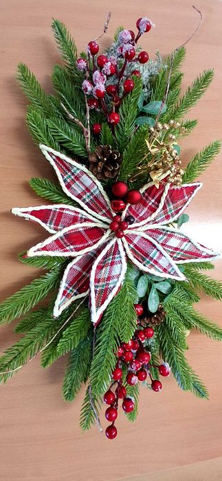 Arranjo de Natal Rustico