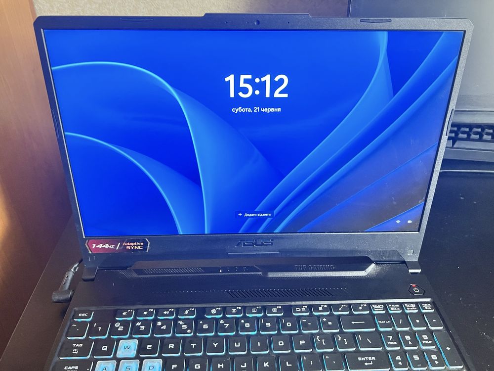 Ігровий ноутбук ASUS TUF 15 Gaming