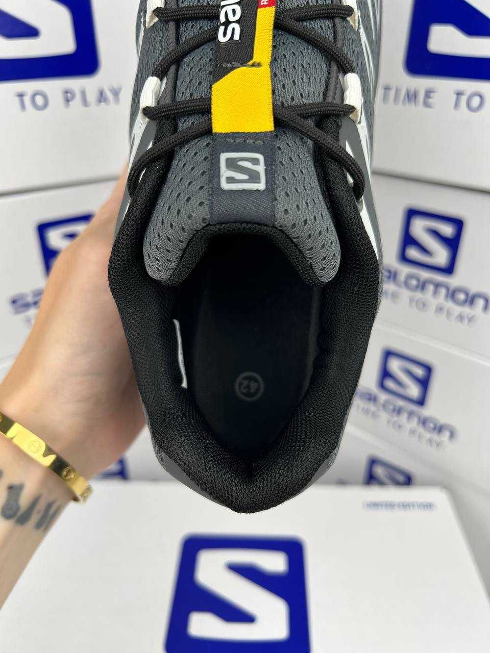 !SALE! Salomon XT-6 Grey Black 36 37 38 39 40 41 42 43 44 45 46 хт 6