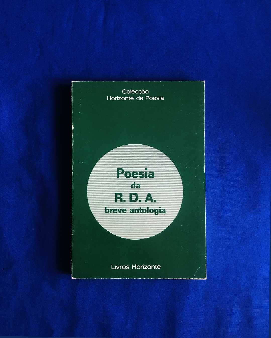 Álvaro Pina e Rainer Bettermann POESIA DA R.D.A. - Horizonte de Poesia