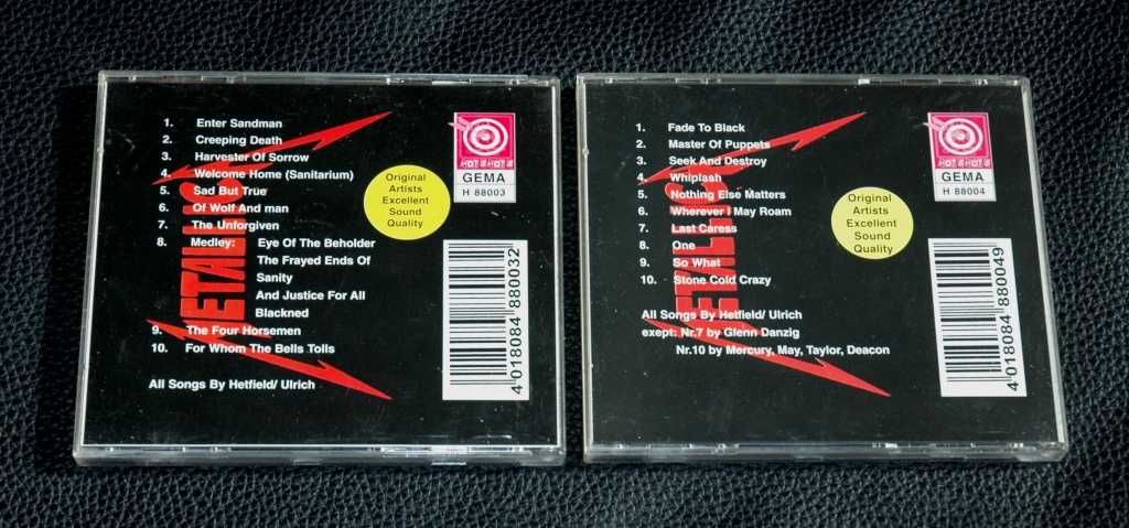 METALLICA - Latino`93. Part I & II. 2xCD. 1993 Hot Shots.