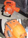 Soprador e motosserra Husqvarna