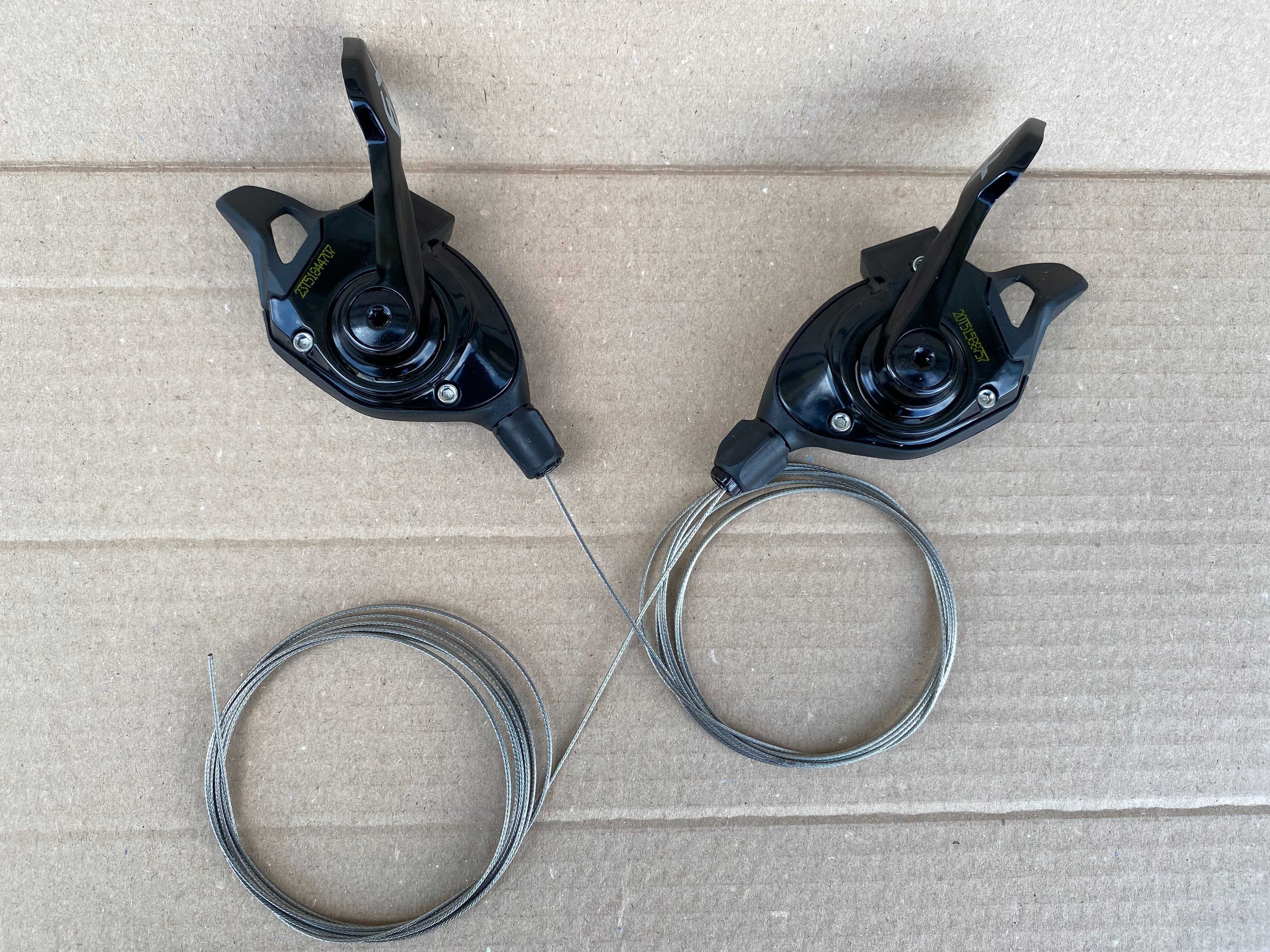Komplet manetek Sram X9, 2x10s, nowe - bez mocowania [MA-1]