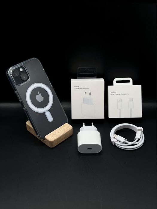 Zestaw iPhone: Ładowarka do Apple, Kabel USB-C + Etui | NOWE