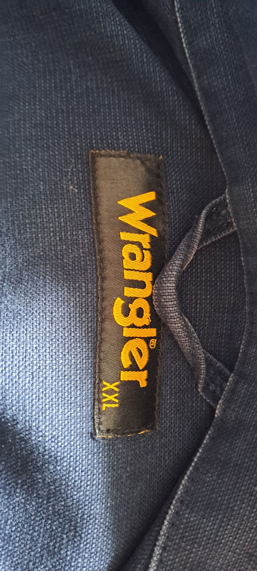 Granatowa Katana Kurtka Jeansowa Wrangler XXL