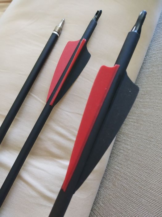 Flechas fibra de carbono spine 500