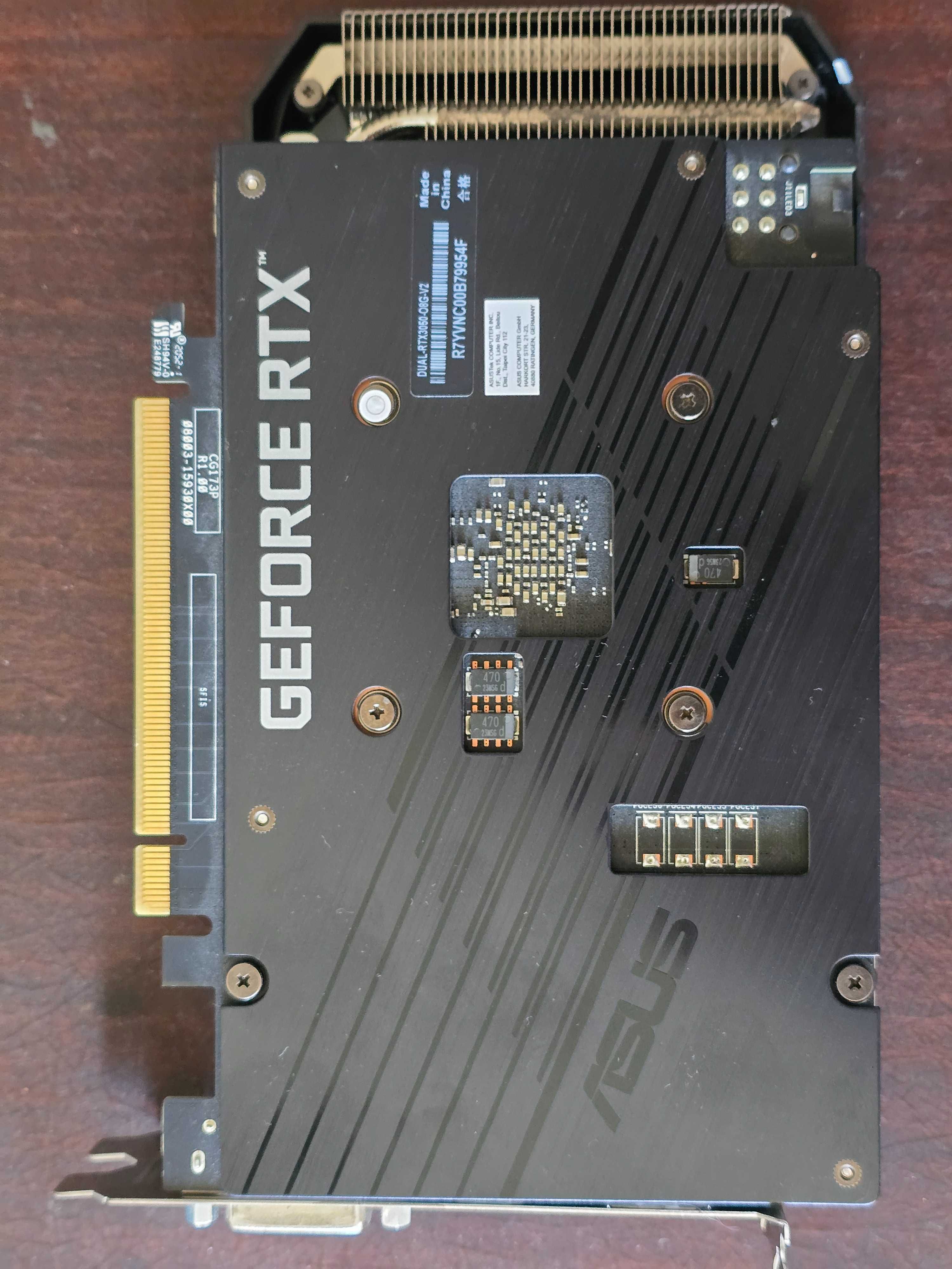 ASUS GeFoce RTX-3050 Dual  8GB GDDR6 відеокарта
