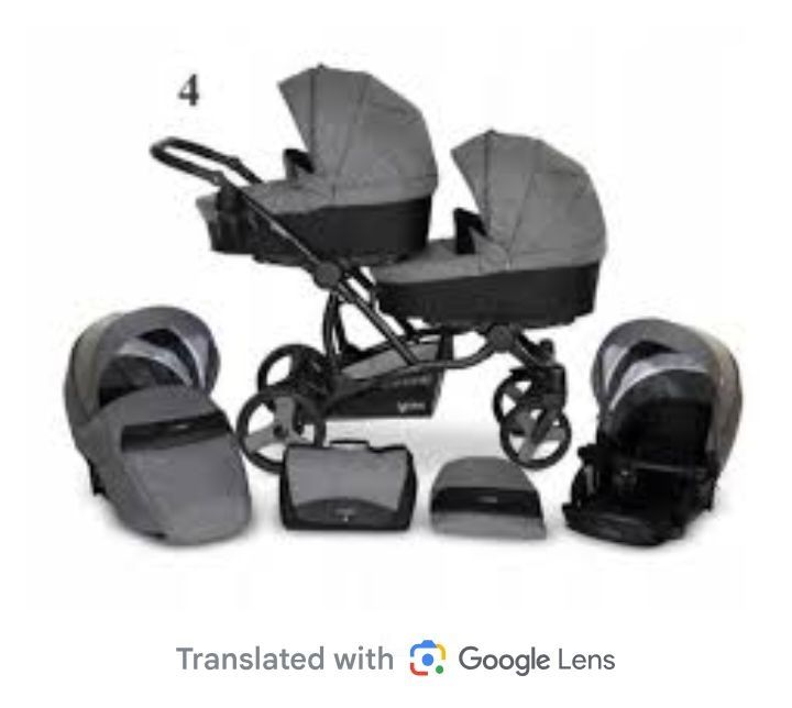 Wózek dla blizniakow